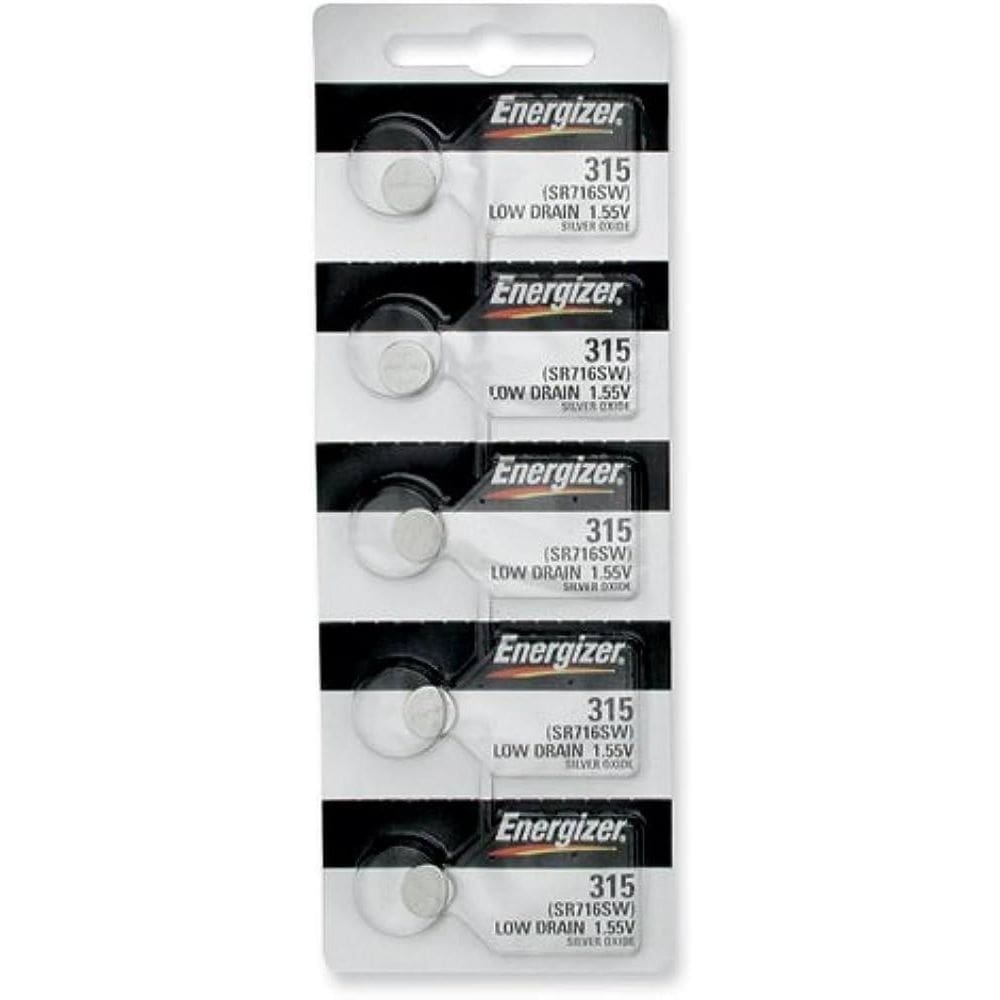 Pilha Bateria Relógio 315 Sr716Sw Energizer C/5 Un