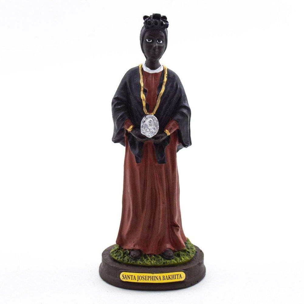 Imagem Santa Josefina Bakhita Resina 15 Cm