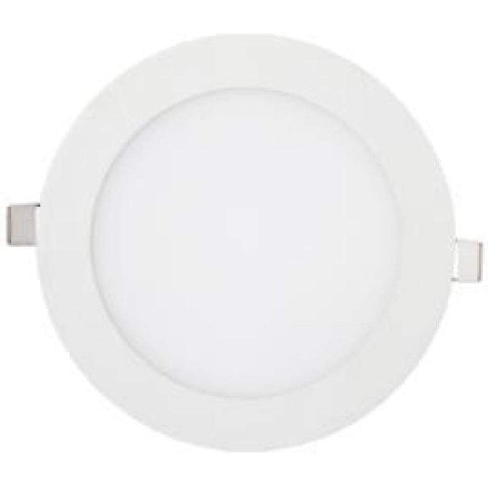 Luminaria Plafon Led Embutir Redondo Slim Kian 6W 3000K