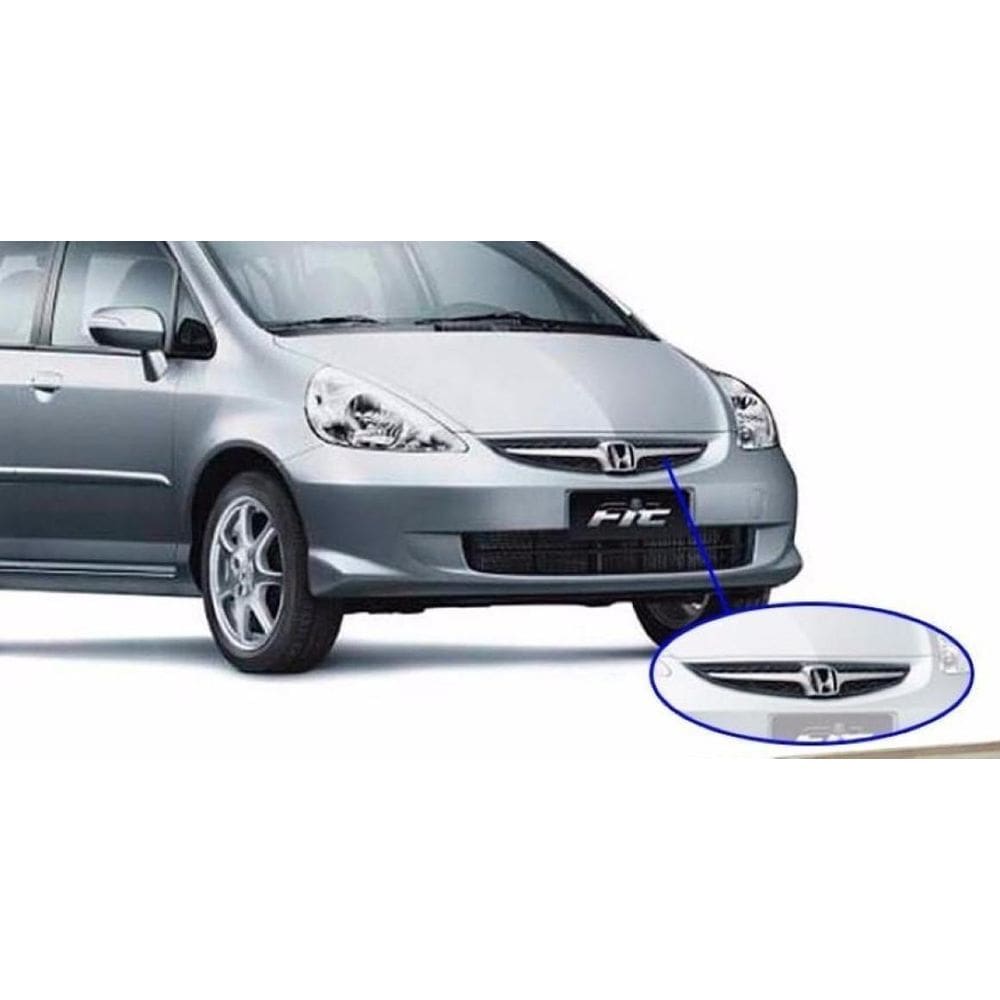 Grade Parachoque Honda Fit 2007 2008 Superior Preta