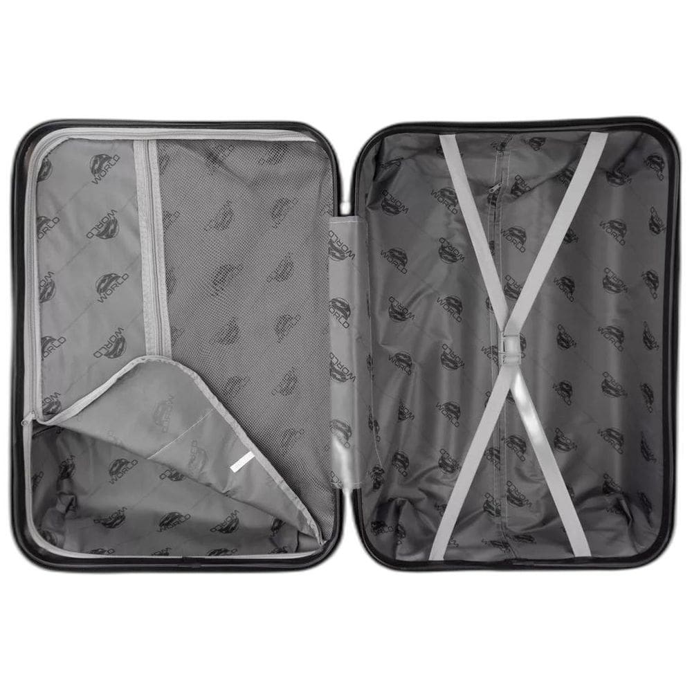 Mala De Viagem Media 23Kg + Frasqueira Com Abs Rodinhas 360