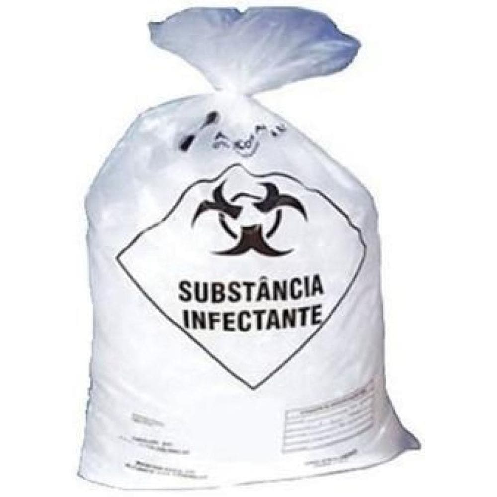 Saco Para Lixo 40L Infectante Em Rolo