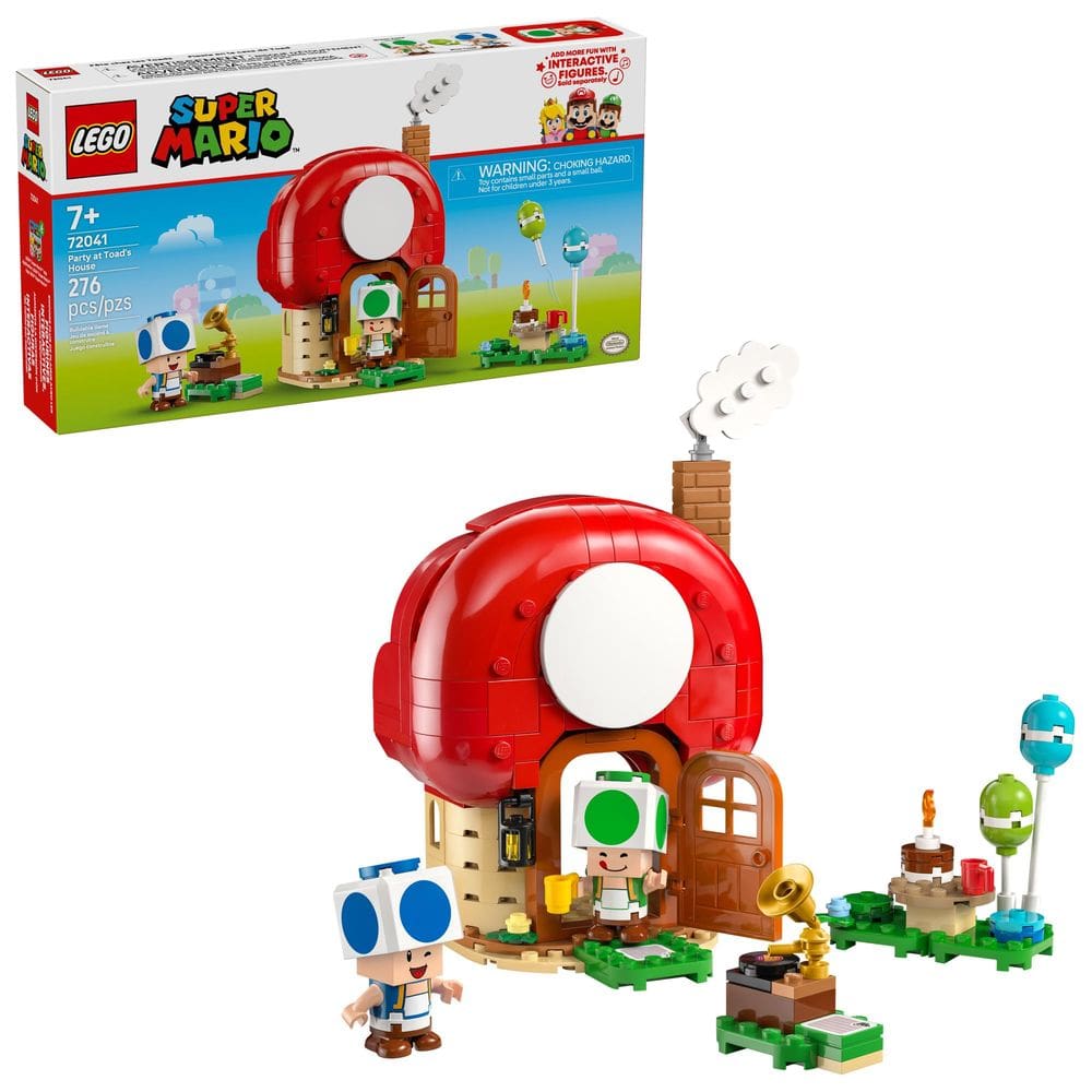 Brinquedo de construção LEGO Super Mario Toad`s House Set 7+ Ages