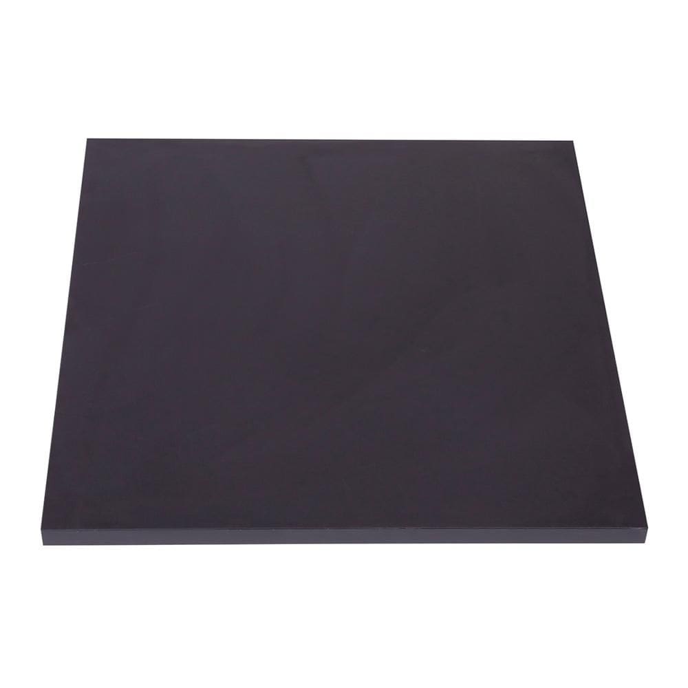 Tampo Quadrado 60 cm (Largura) P25 Pandin MDP 2,50 cm (altura) Cor Preto