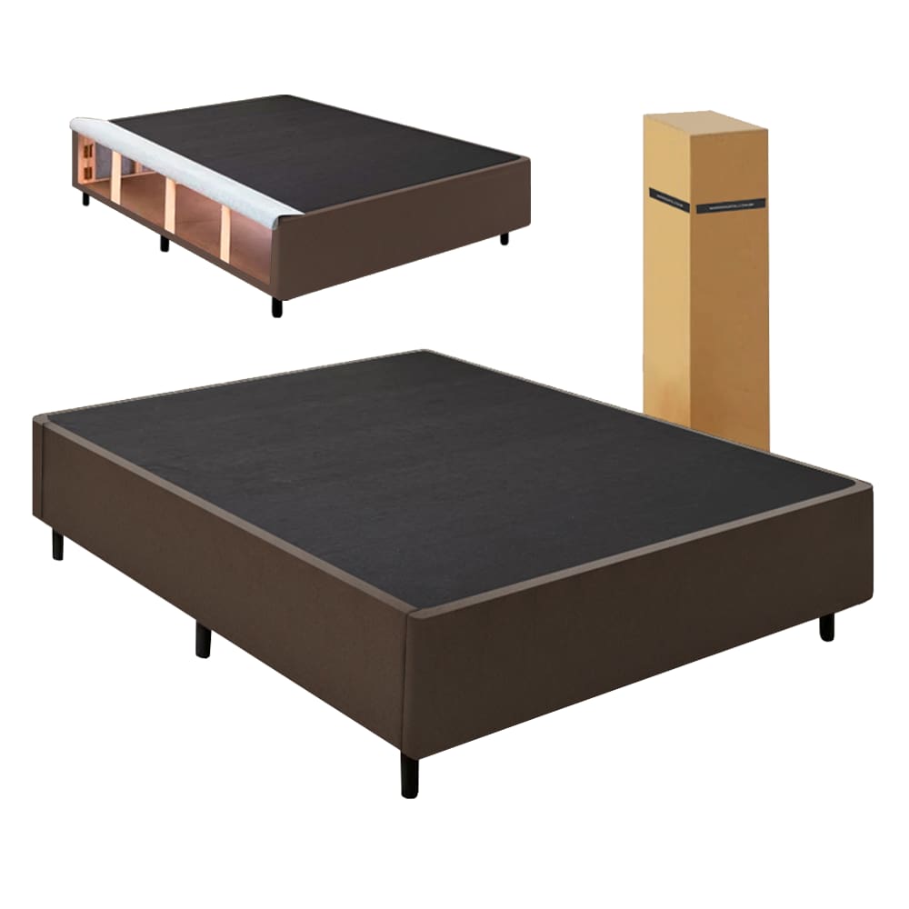 Cama Box desmontável com Baú Lateral King para Colchão de 1,93m Sider