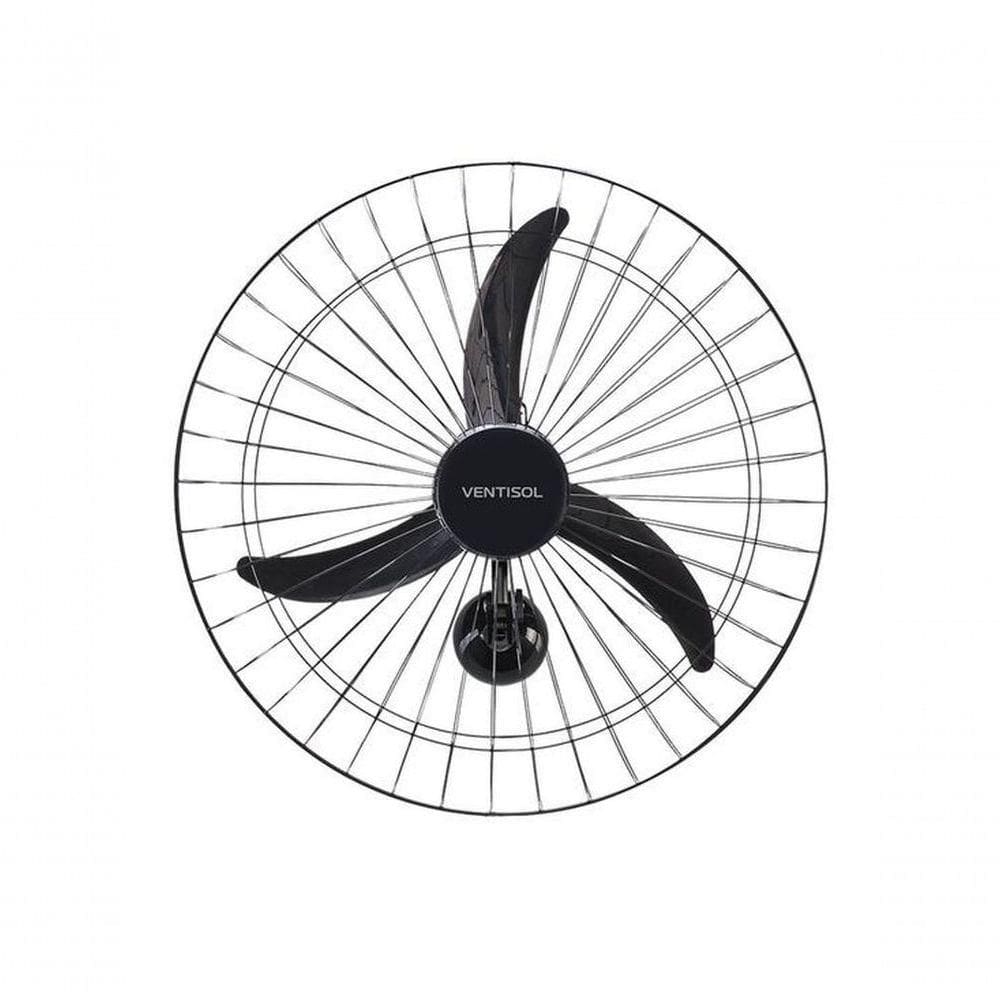 Ventilador De Parede Ventisol New Premium 60cm Preto 220V
