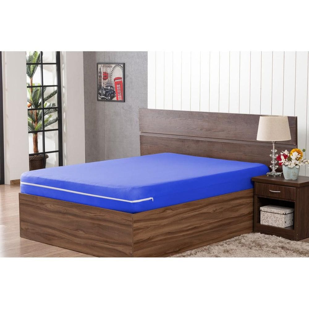 Capa De Colchao Casal Queen Size Com Ziper Box Com 35 Altura