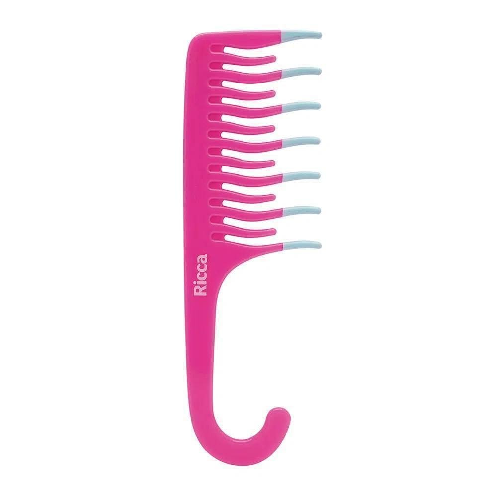 Pente Shower Cachos Pink Ricca