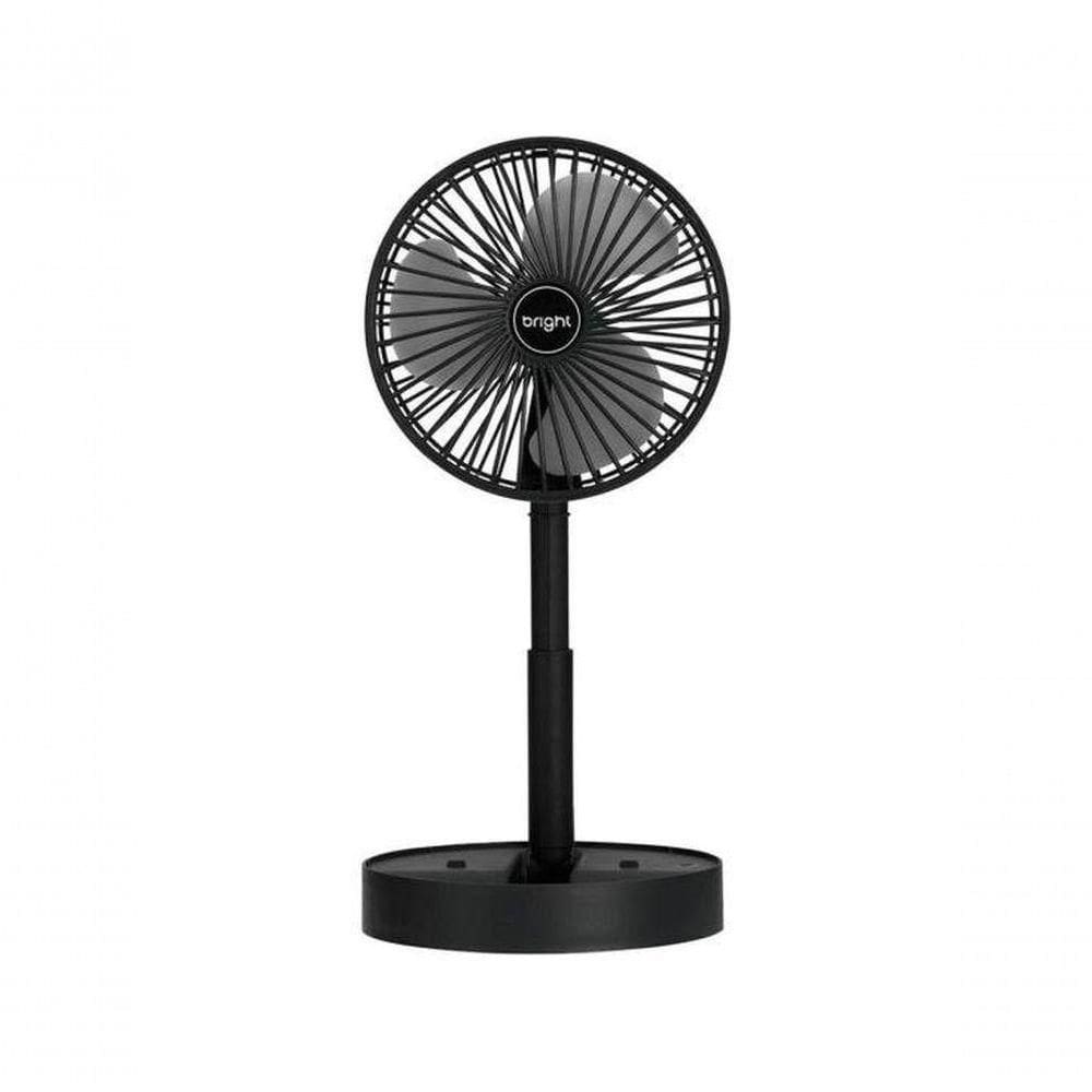 Ventilador Portátil Recarregável Bright Vn003 Preto