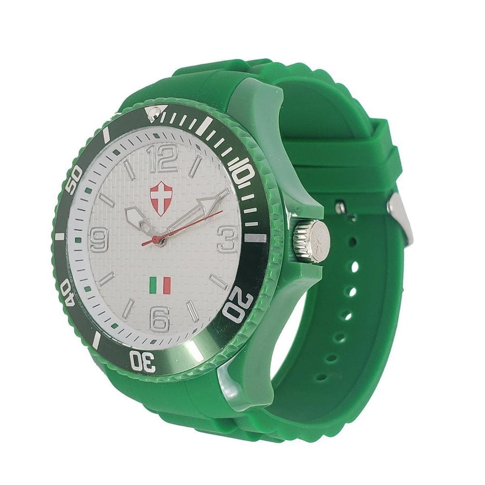 Relógio Oficial Masculino Verde Cruz Savóia