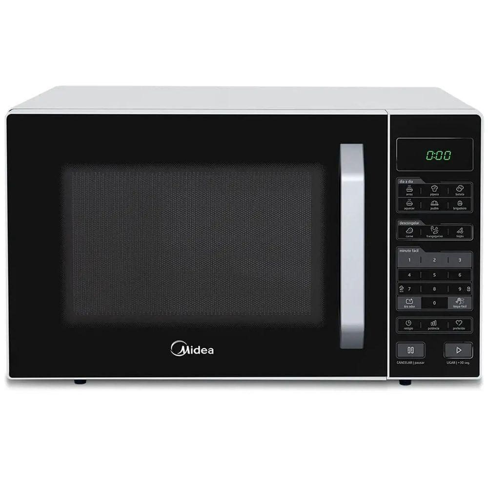 Micro-ondas 35L Midea - Mxsa35p1 Preto-branco 110V