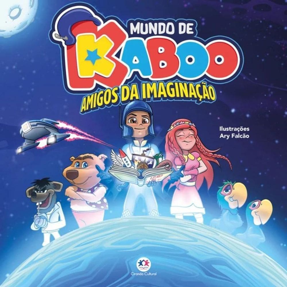 Livro Lit Infantil - Mundo De Kaboo - Amigos Da Imaginação