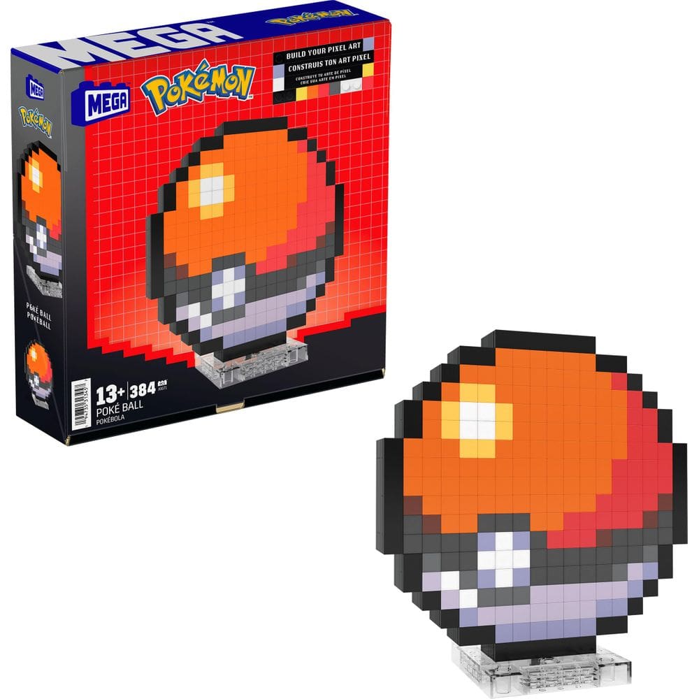 Mega Pokémon de brinquedo de construção de bonecos de ação com 381 peças