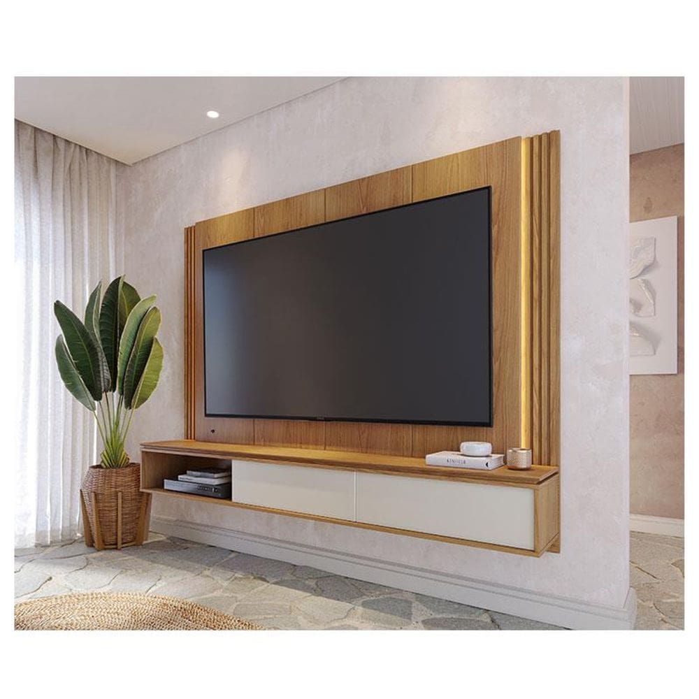 Home Suspenso Ambiente Loa Freijó Off White - Colibri