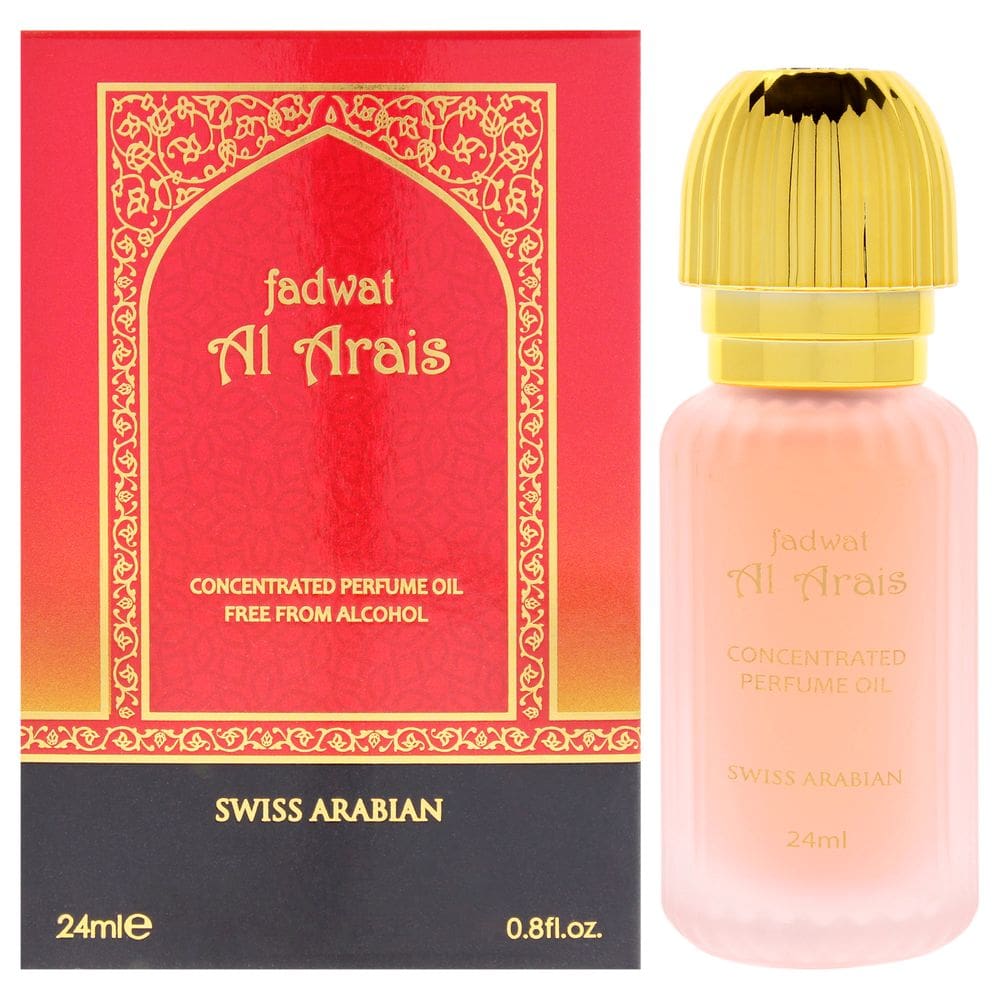 Perfume Swiss Arabian Fadwat Al Arais Perfume Oil 24mL para mulheres