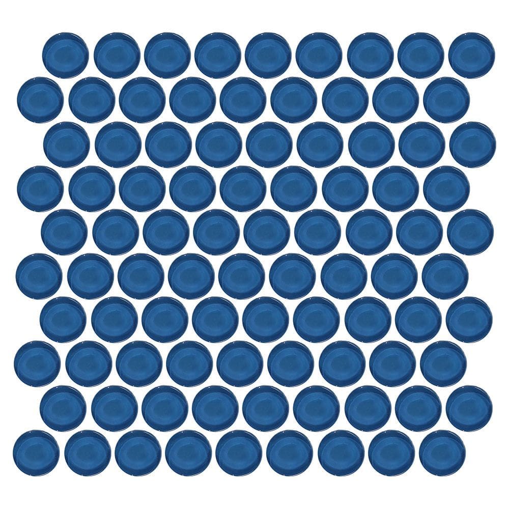 Pastilha de Vidro Ball Dark Blue 3X3 Placa 30X30cm - 1313060005