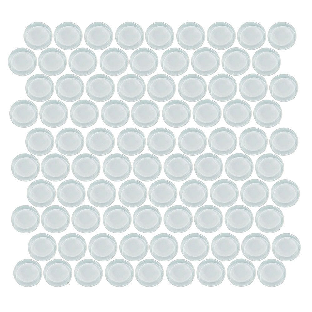 Pastilha de Vidro Ball White 3X3 Placa 30X30cm - 1313060001