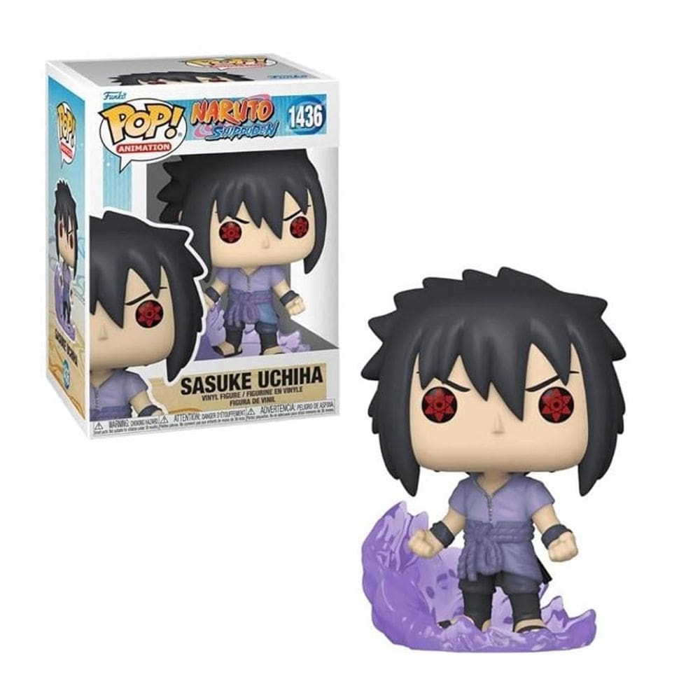 Boneco Funko Pop Naruto Shippuden Sasuke Primeiro Susanoo