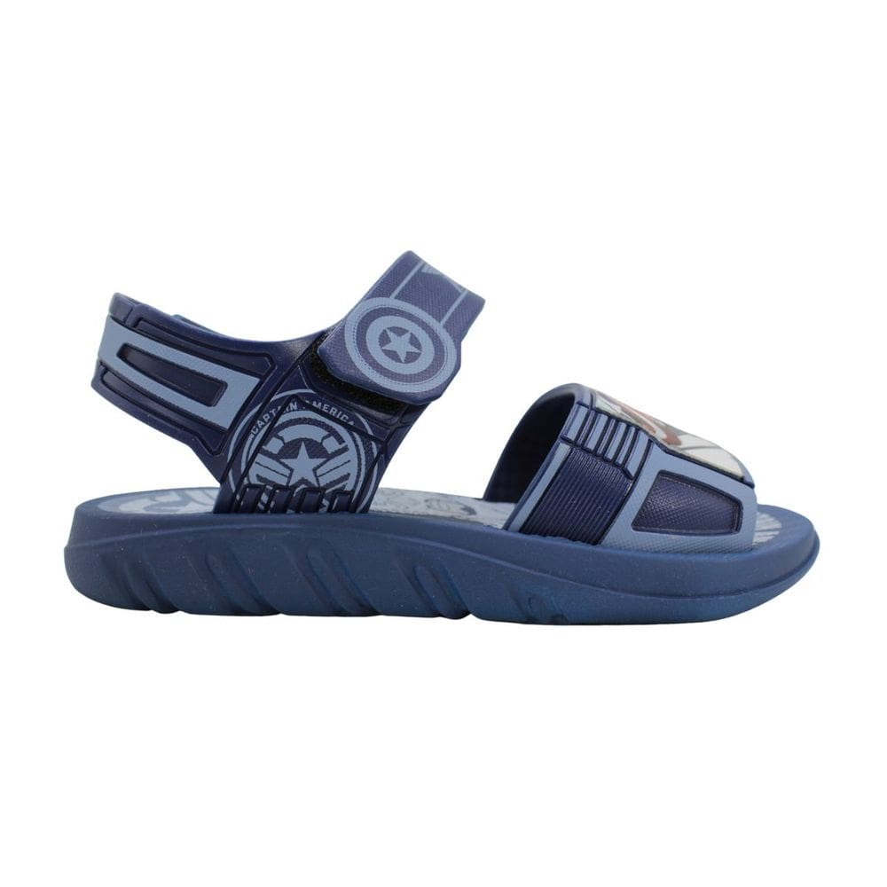 Sandália Infantil Grendene Kids Marvel Team Azul