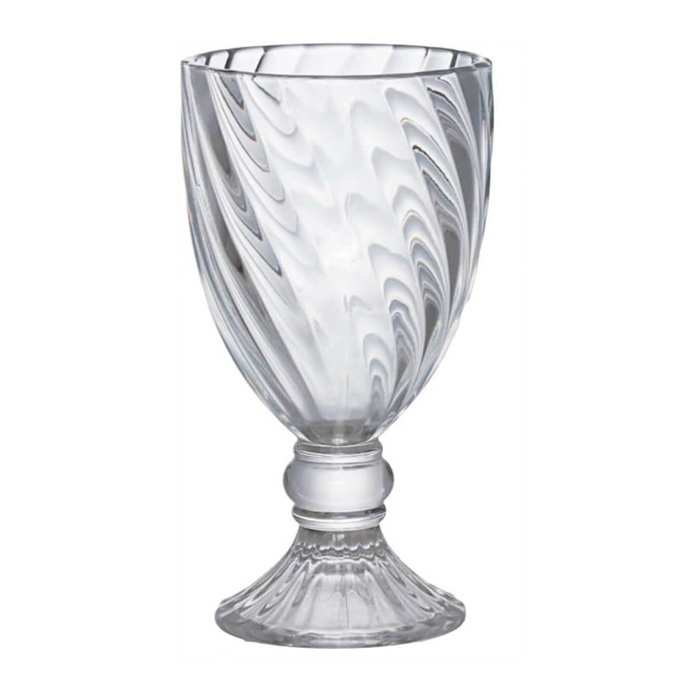 Taça de Vidro Cinza Fumê Elysée 325ml 1 peça - Hauskraft