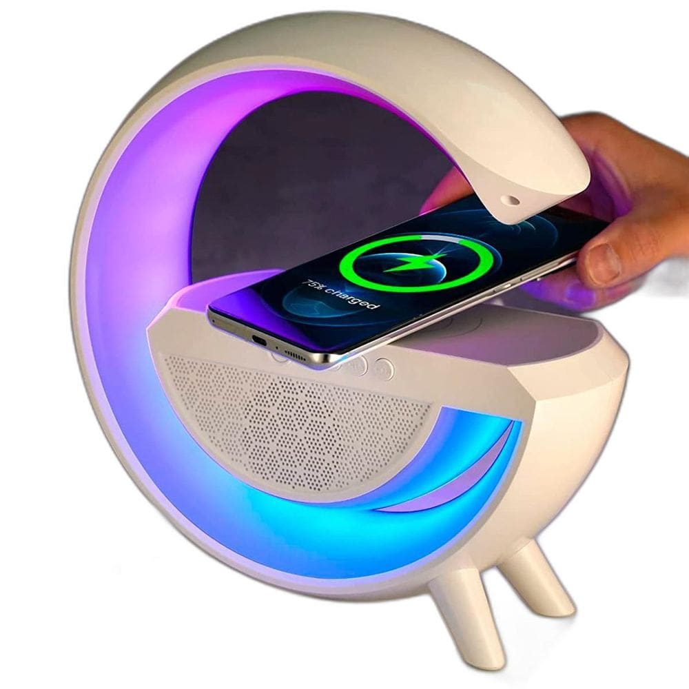 Luminária Rgb G-Speaker - 6 Modos de Iluminação