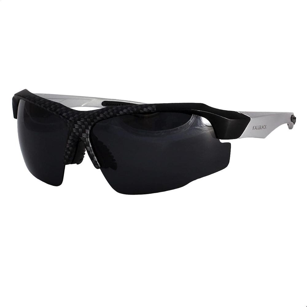 Óculos Sol Esportivo Polarizado Cinza KallBlack 93497