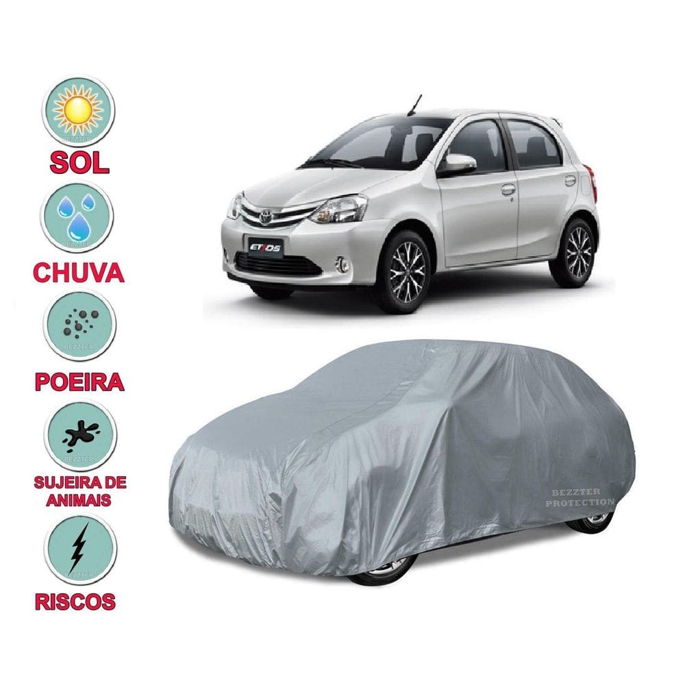 Capa Cobrir Carro Etios Impermeável Proteção