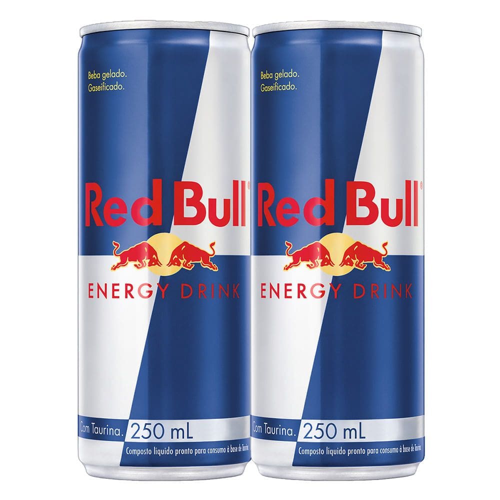Kit 2 Energético Red Bull Energy Drink 250ml