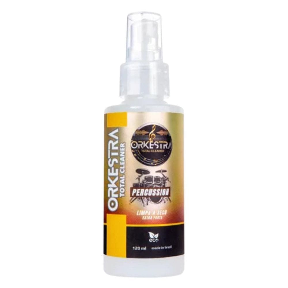 Limpa Seco Percussão Total Cleaner Percussion 120Ml Orkestra