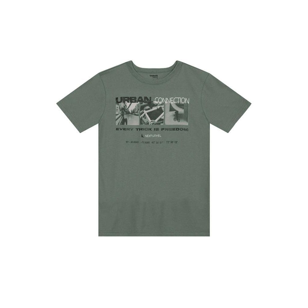 Camiseta teen menino de skate Brandili Young