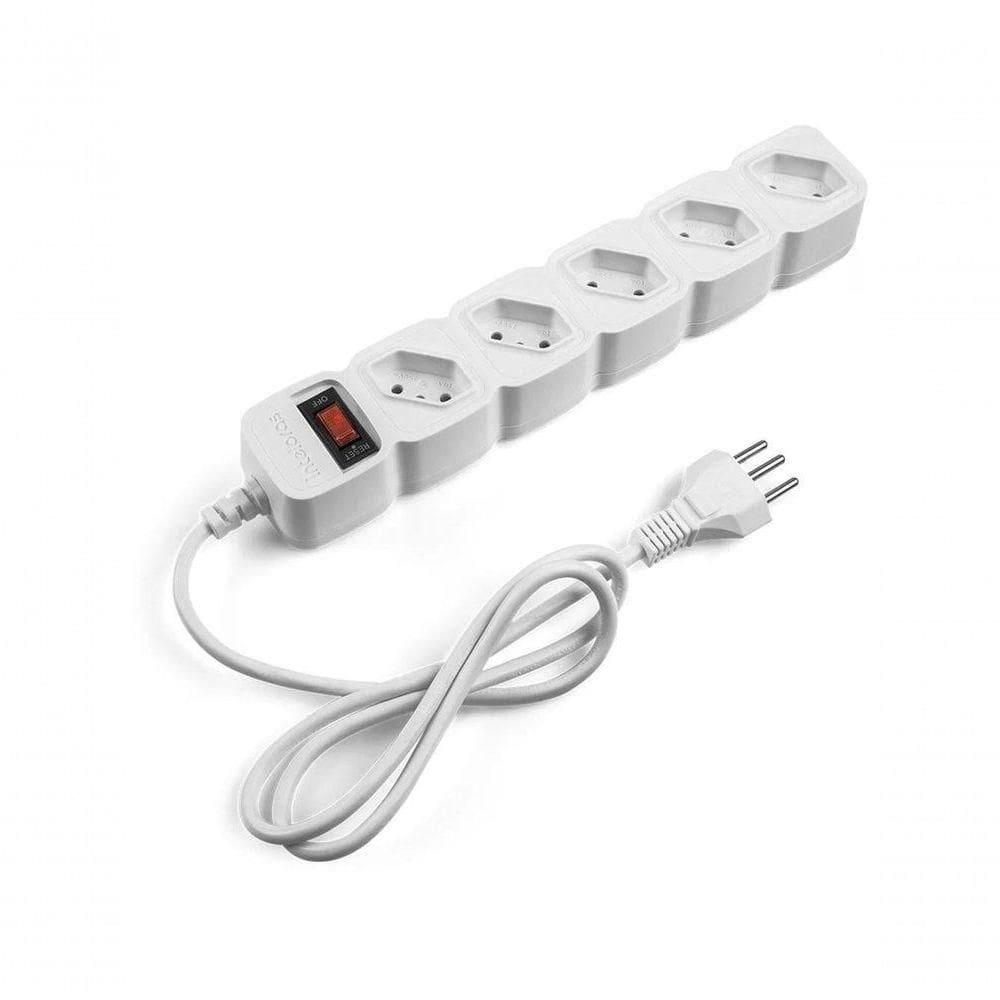 Protetor De Linha Intelbras Com 5 Tomadas Epe 205 - Branco