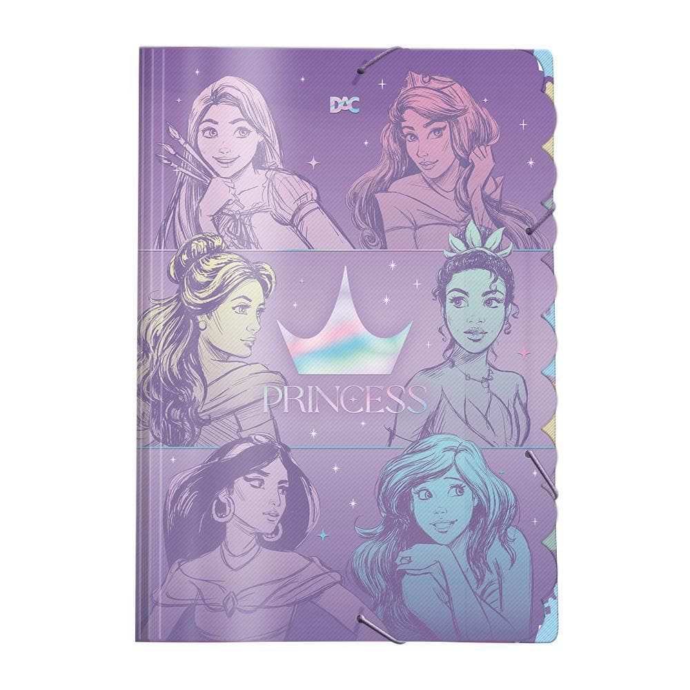 Pasta Aba Elástica Princess Disney Dac