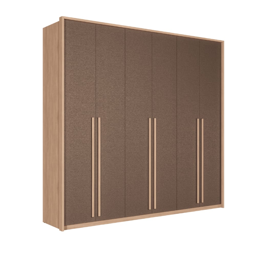 Guarda Roupas Casal 6 Portas 4 Gavetas Milano Andirá