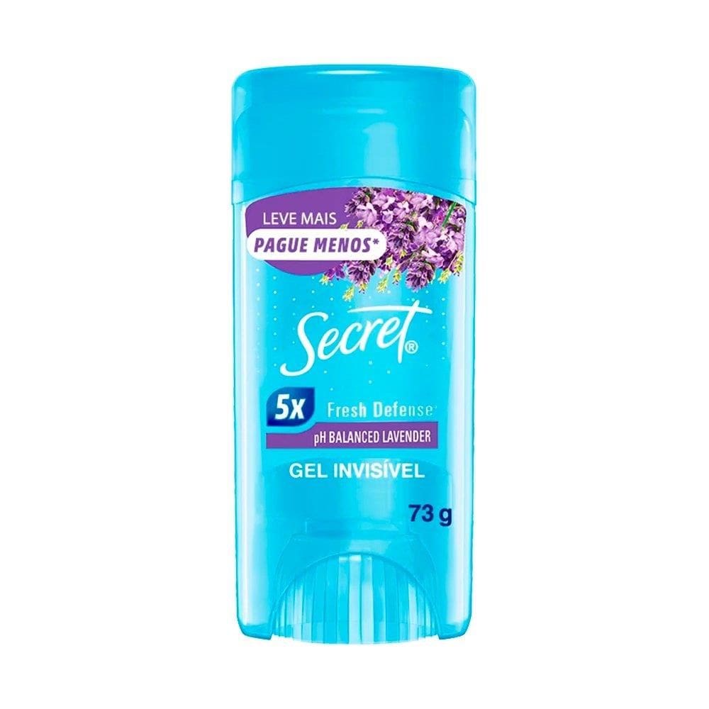 Desodorante em Gel Secret Ph Balanceado Lavanda 45g