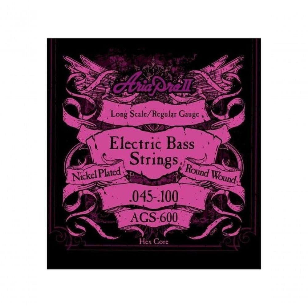 Encordoamento Para Baixo 4 Cordas .045 Ags600 Aria Pro Ii