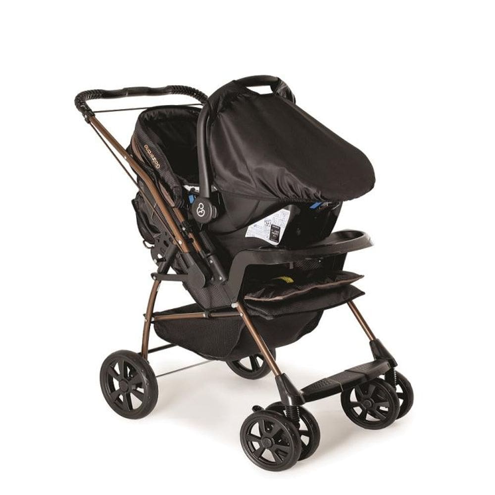 Carrinho Milano Reviii Travel System Pt Cobre Ptc Galzerano