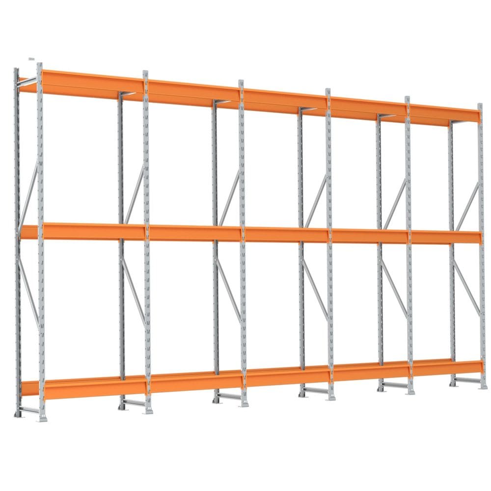 Mini Porta Pallet 120 250kg 3 Nivel Kit 600x200x60 Sem Bande