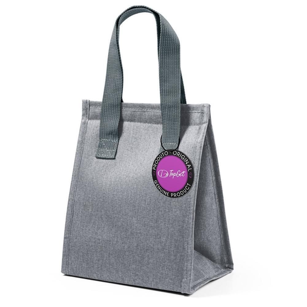 Minibolsa Térmica Poliéster 2,5L Albany Topget - Cinza Claro