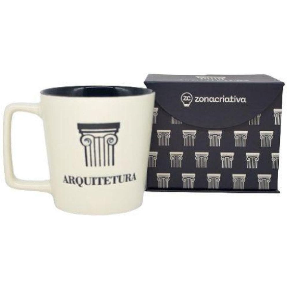 Caneca Profissões Arquitetura 10025496 400Ml Zonacriativa