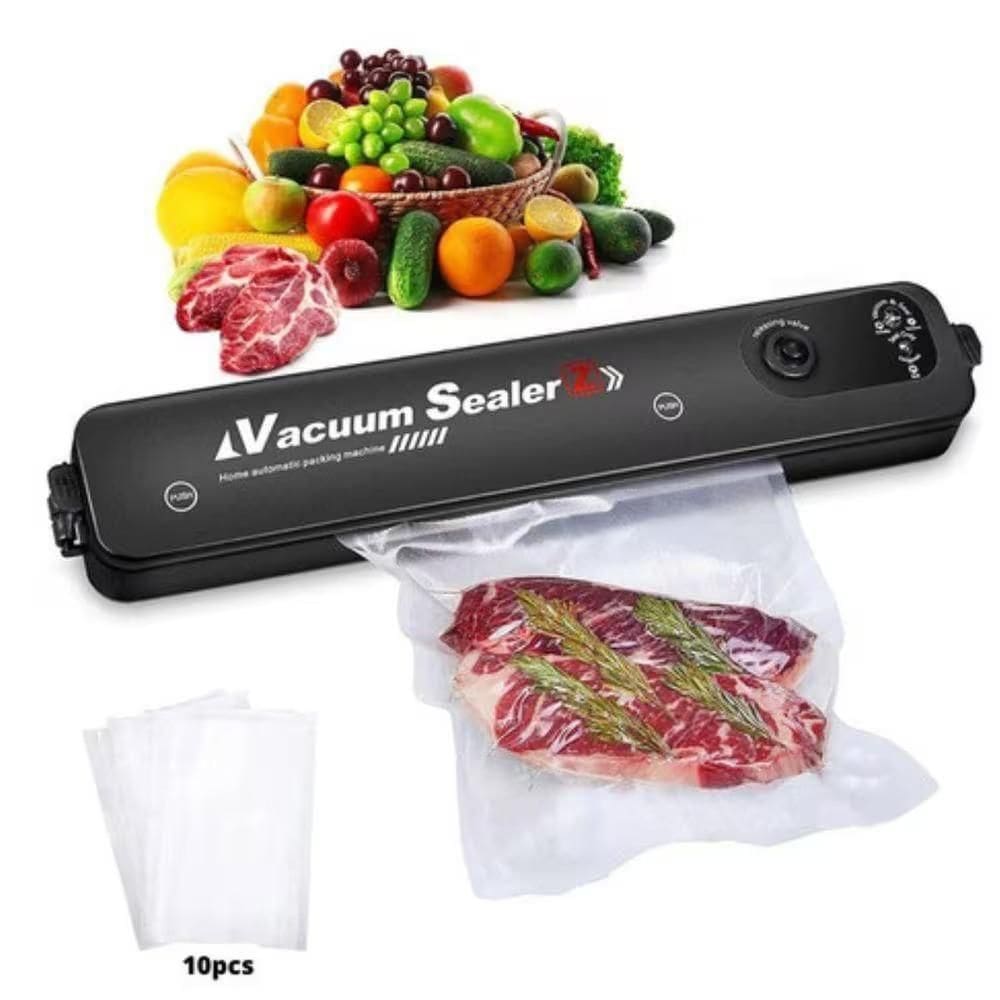 Máquina Seladora Embalagem Automática De Alimentos A Vácuo