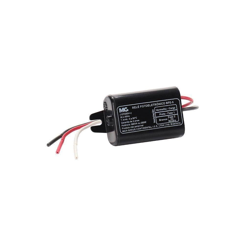 Relé Fotoeletrônico Compacto Margirius Rfe-5 Bivolt