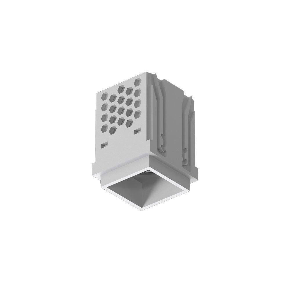Módulo Downlight De Embutir Led Nordecor Tap 6668 5w Irc 90 Quadrado Bivolt Branco 2700k