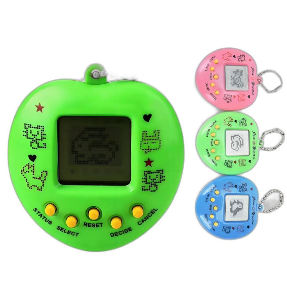 Brinquedo Game Virtual Retrô Tamagotchi Vermelho