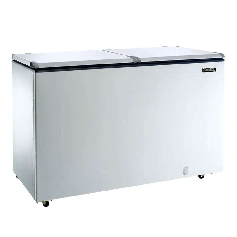 Freezer e Conservador Esmaltec 468L 2 Portas Horizontal Degelo Manual ECH500