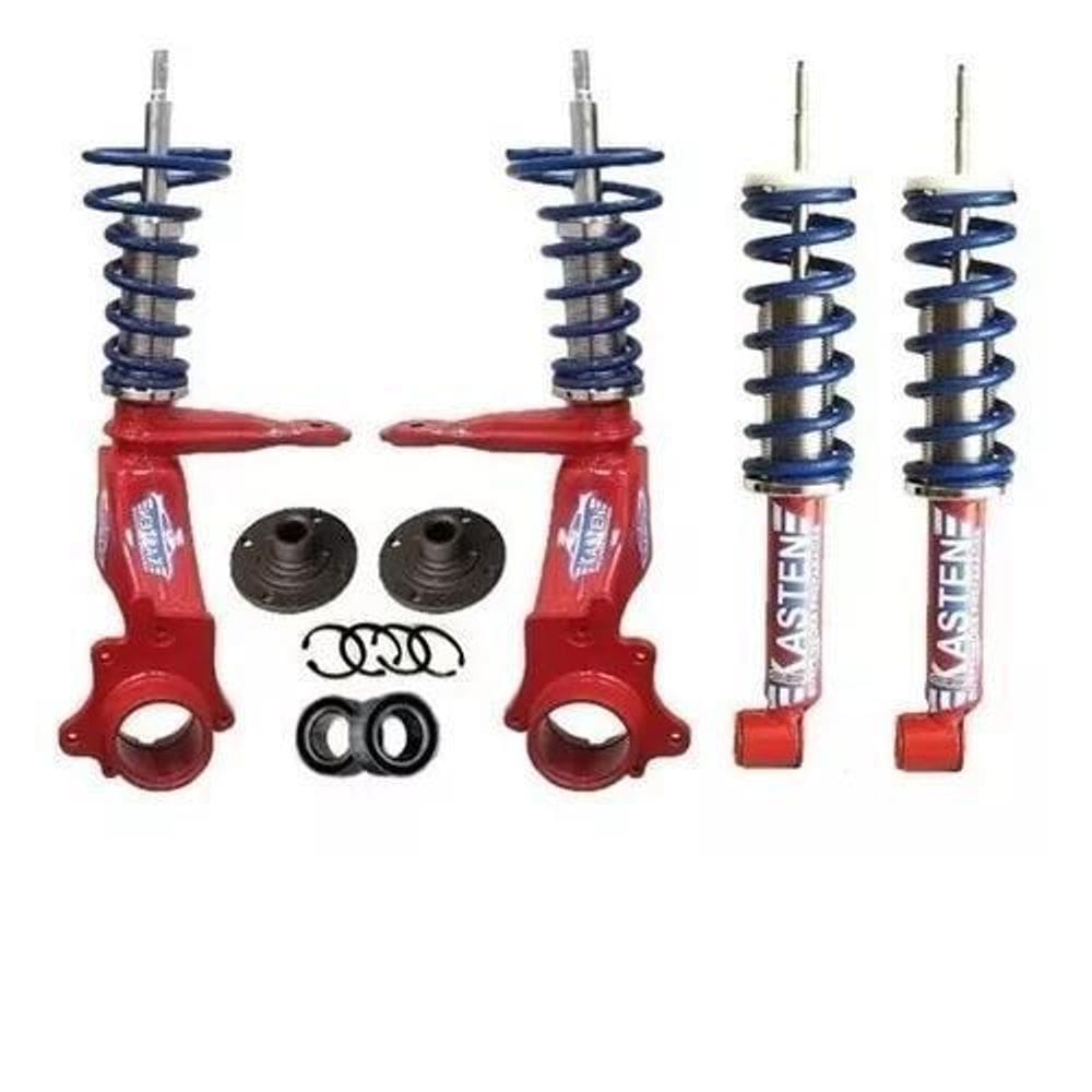 Kit Suspensão Rosca Regulavel Gol Quadrado Roda 13/14/15/16