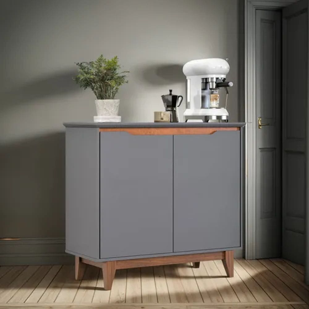 Buffet 2 Portas Flow Cinza