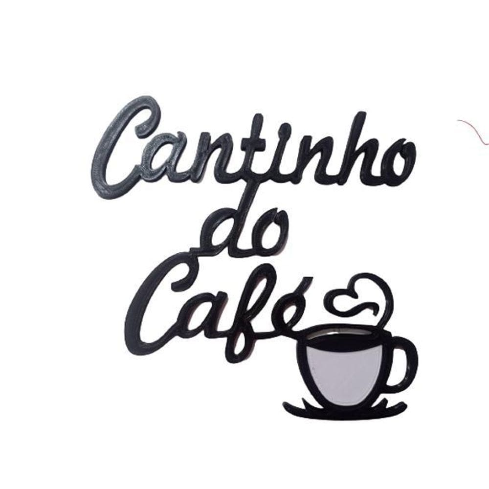 Decoração Placa Cantinho Do Café Parede Decorativo Aplique