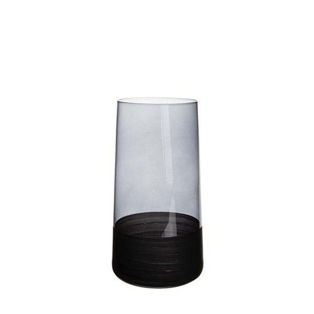 Copo Copa E Cia Duo 540ml Em Vidro Preto
