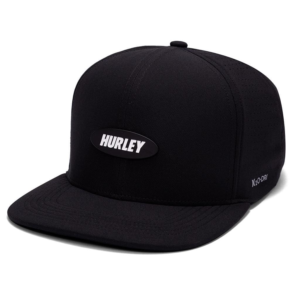 Boné Hurley Aba Curva Fastplate SM26 Preto