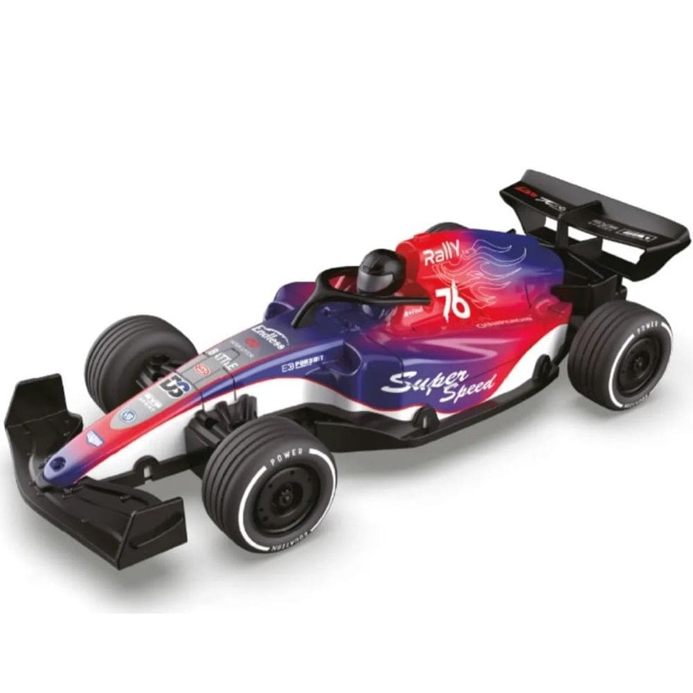 Carrinho Controle Remoto Com Luz Formula Z Vermelho - Zippy